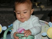 Driving her car